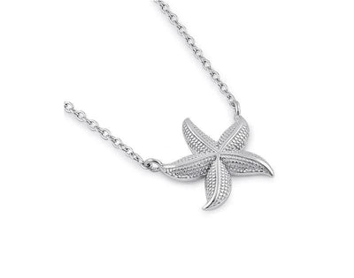 Starfish Necklace sterling silver jewelry vanda jewelry.