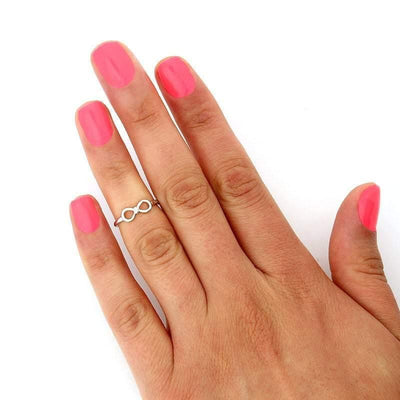 Bow Design Knuckle Ring sterling silver jewelry vanda jewelry.