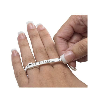 Multi-Sizer Adjustable Finger Gauge sterling silver jewelry vanda jewelry.