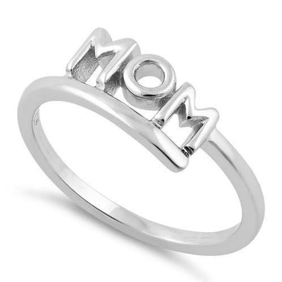 MOM Ring Sterling Silver jewelry for women | VANDA Jewelry.