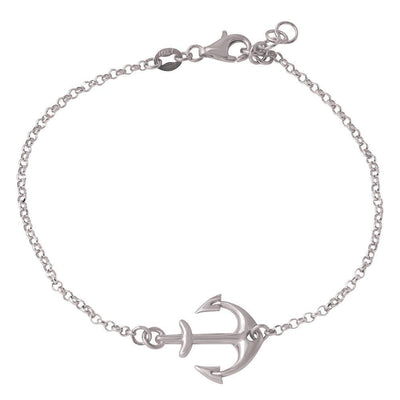 Anchor Chain Bracelet Sterling Silver jewelry for women | VANDA Jewelry.