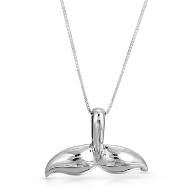 Mermaid Tail Necklace Sterling Silver jewelry for women | VANDA Jewelry.