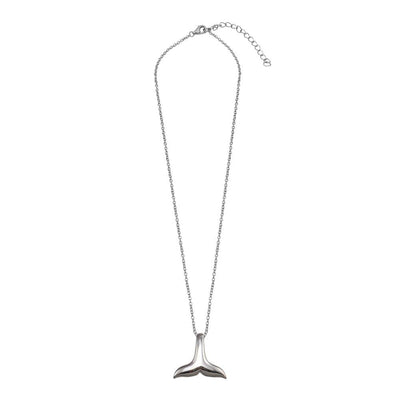 Whale Tail Necklace Sterling Silver jewelry for women | VANDA Jewelry.