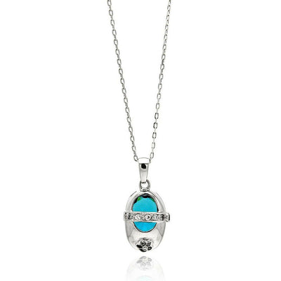 Baby Boy CZ Shoe Necklace Sterling Silver jewelry for women | VANDA Jewelry.