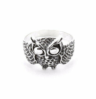 Owl Ring sterling silver jewelry vanda jewelry.