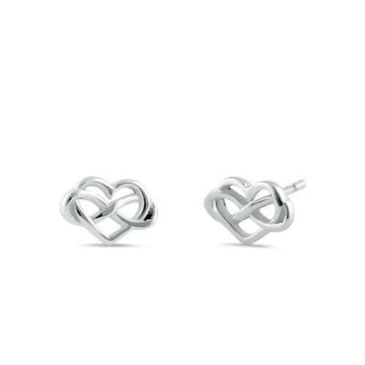 Infinity Heart Earrings - VANDA Jewelry