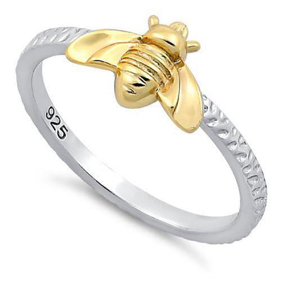 Bumble Bee Ring Sterling Silver jewelry for women | VANDA Jewelry.