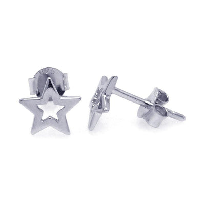 Star Earrings Sterling Silver jewelry for women | VANDA Jewelry.